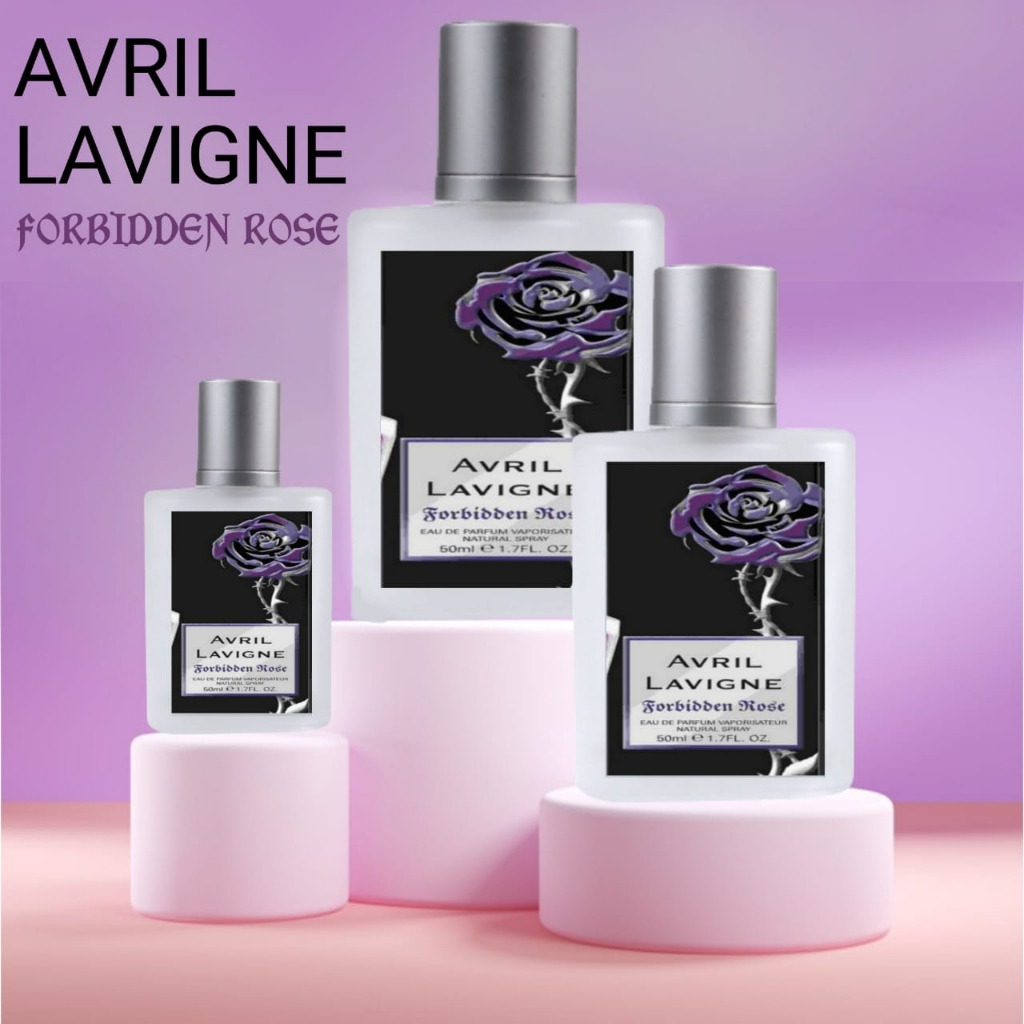 Jual Parfum Avril Lavigne Forbidden Rose Parfum Wanita Segar Fresh Isi