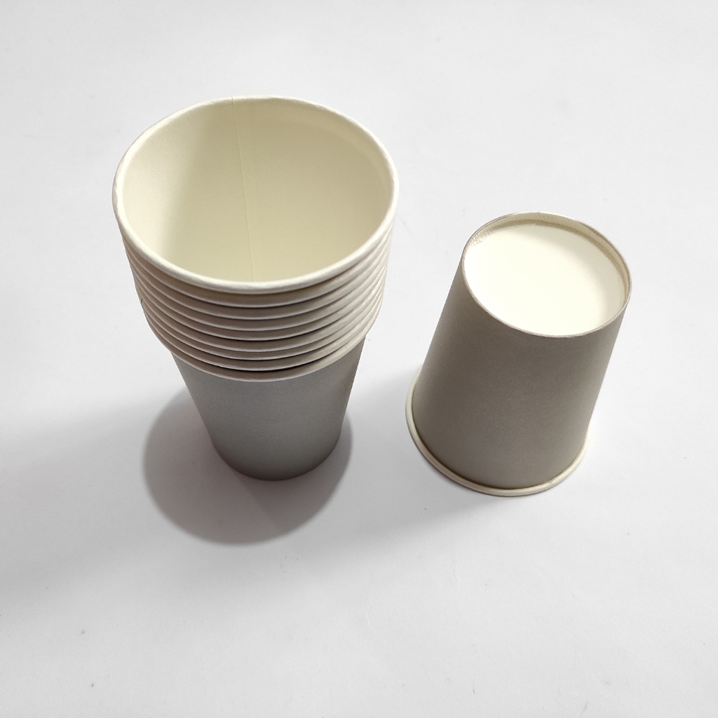 Jual 10 pcs Cup Polos Warna Warni / Gelas Kertas Polos / Paper Cup 9oz ...