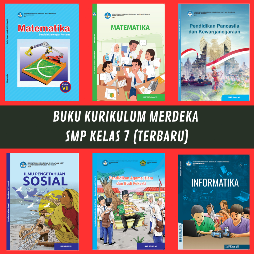 Jual BUKU KURIKULUM MERDEKA UNTUK SMP KELAS 7 (MATERI TERBARU) | Shopee ...