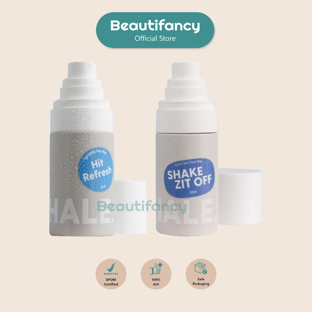 Jual Hale Hit Refresh Energizing | Shake Zit Off Acne Care Face Mist ...