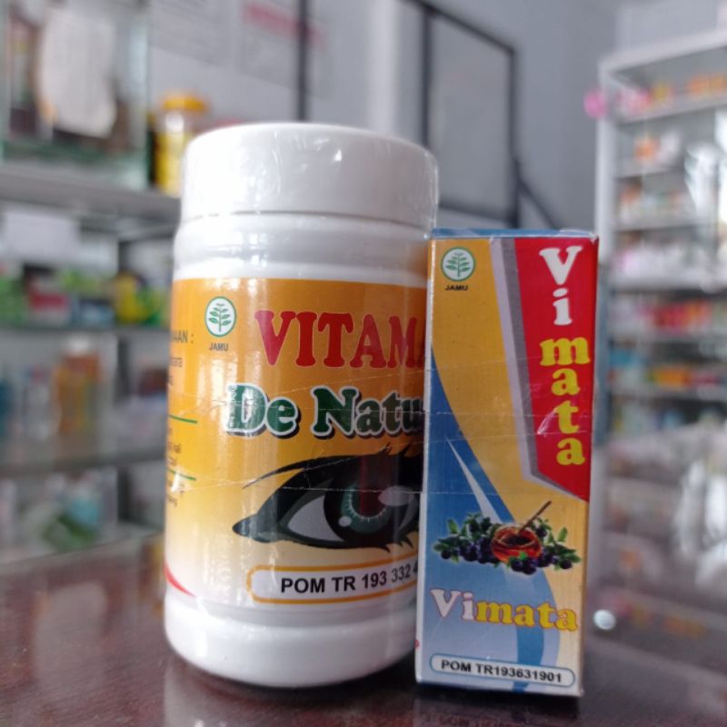 Jual VITAMA DE NATURE UNTUK KESEHATAN MATA ISI 50 KAPSUL | Shopee Indonesia