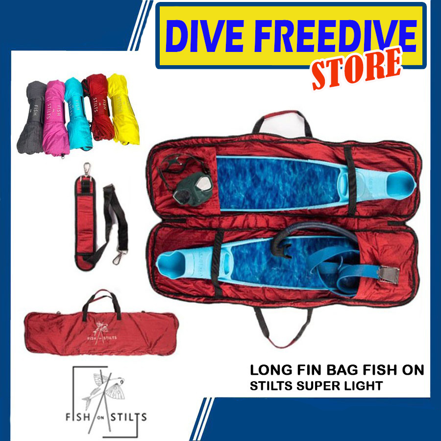 Jual Long Fin Bag Freediving Fish On Stilts Foldable Hand Carry Sling