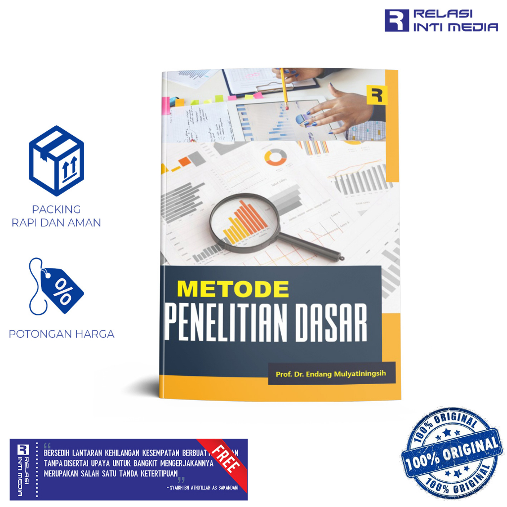 Jual Buku Metode Penelitian Dasar untuk Penulisan Tugas Akhir di ...