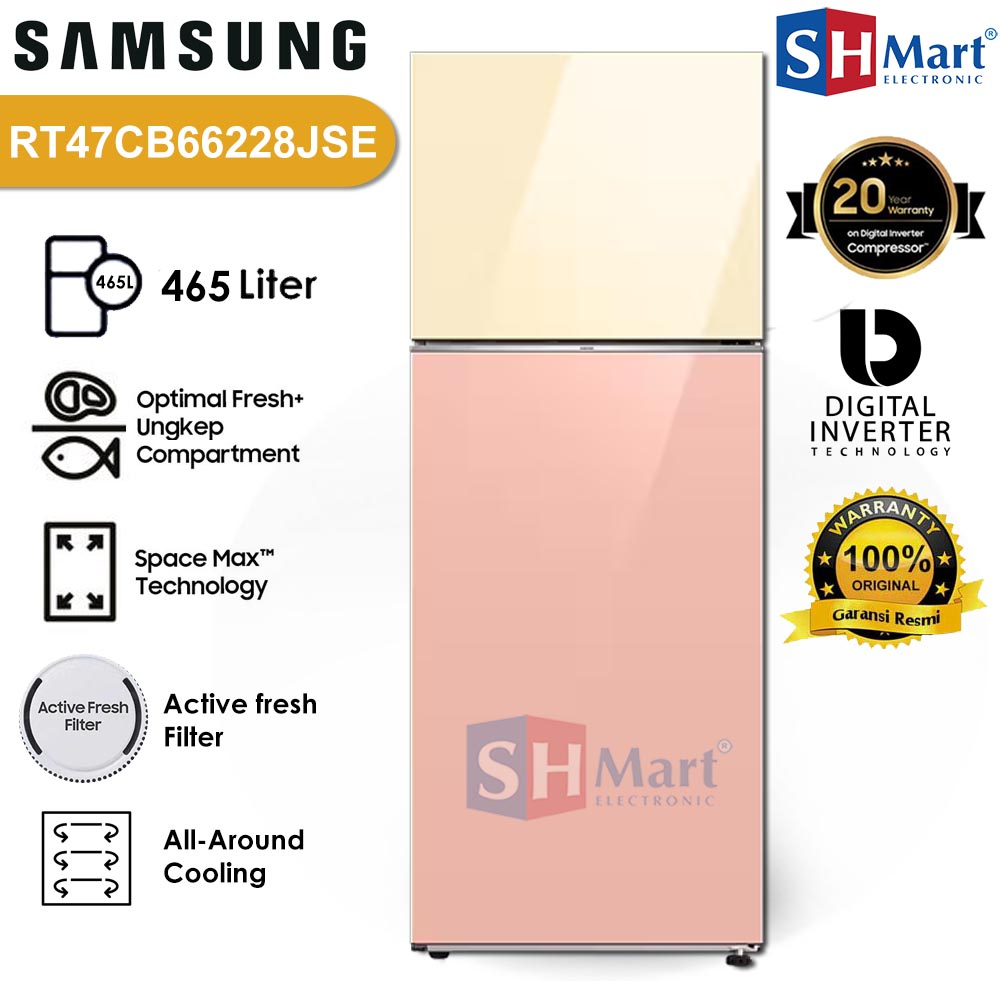 Jual Kulkas Pintu Samsung Bespoke With Ungkep Compartment New Garansi Resmi Shopee