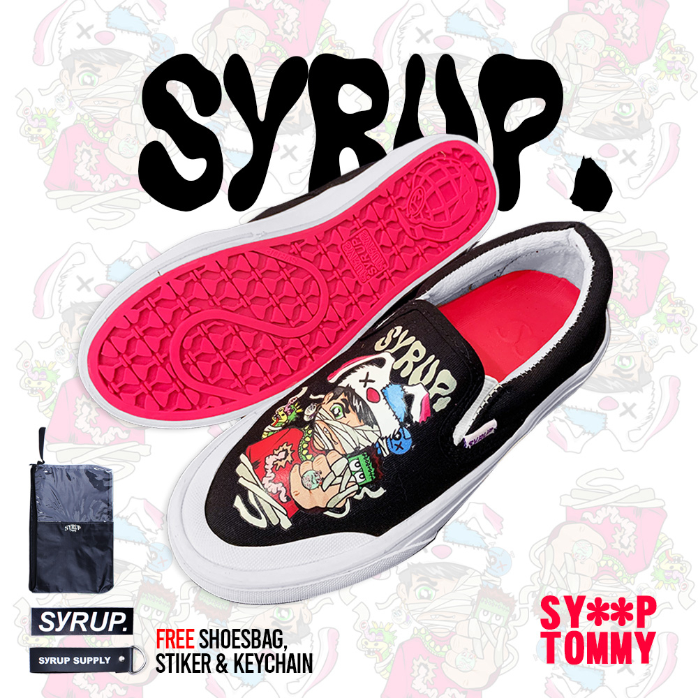 Jual Syrup supply slip on Tommy | sepatu slip on | sneaker | sepatu ...