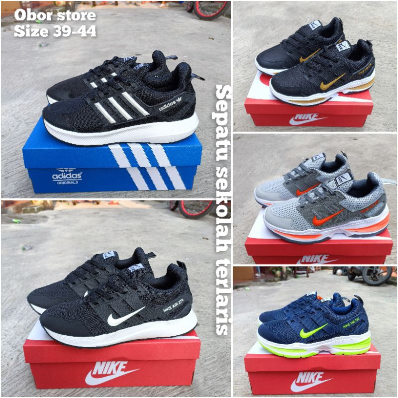 Jual SEPATU SEKOLAH ANAK SMP SMA SEPATU RUNNING SEPATU LARI GRADE ORIGINAL MURAH NIKE 27P Shopee Indonesia