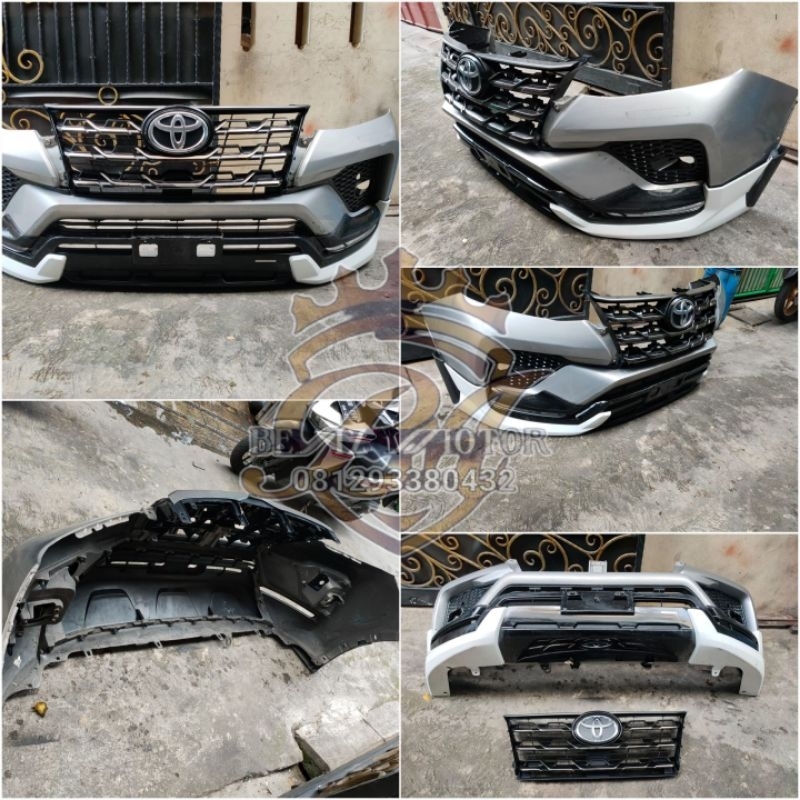 Jual Bemper Bumper Depan Toyota Fortuner Vrz Facelift Trd Gr Shopee Indonesia