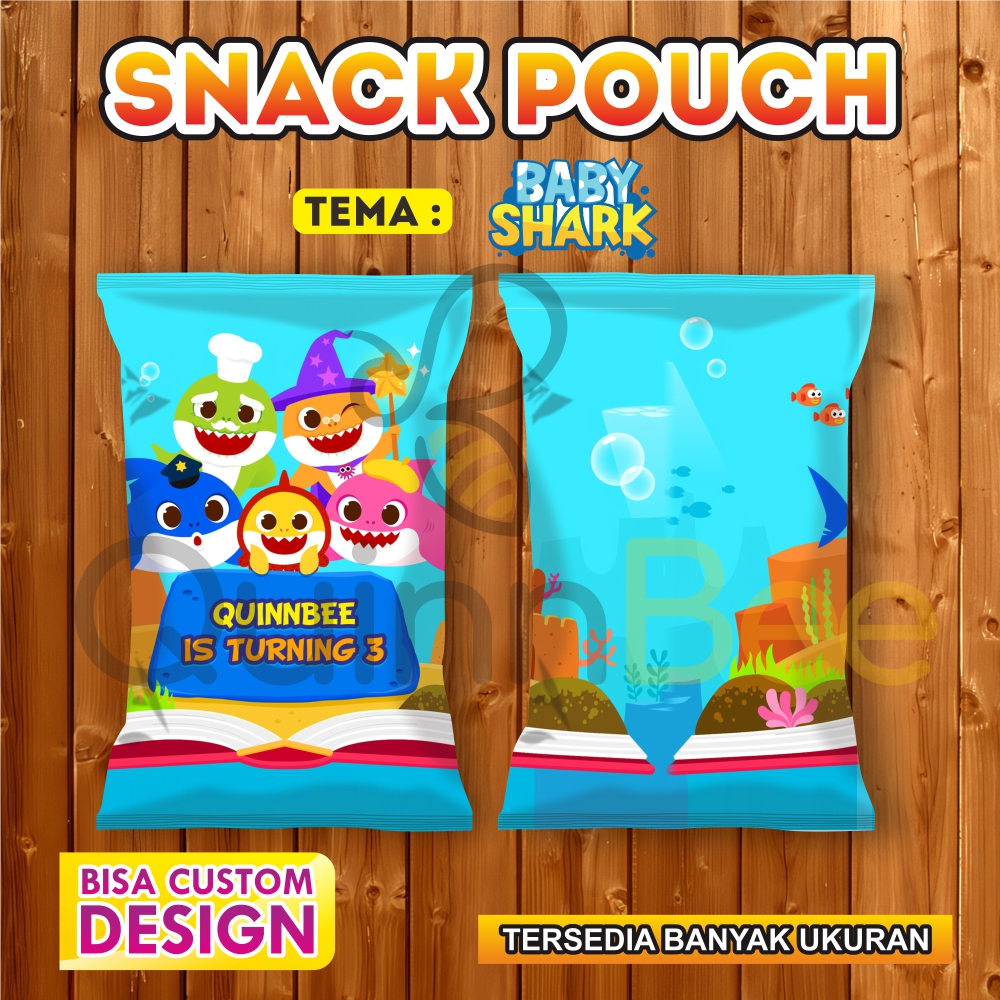 Jual Snack Pouch Jumbo|Pouch Ultah|Kemasan Snack Ulang Tahun|Birthday ...