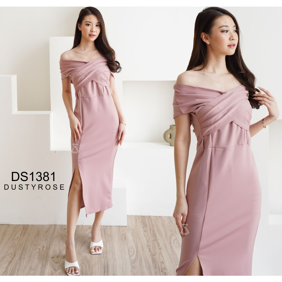 Jual off the shoulder dress Harga Terbaik & Termurah November 2023