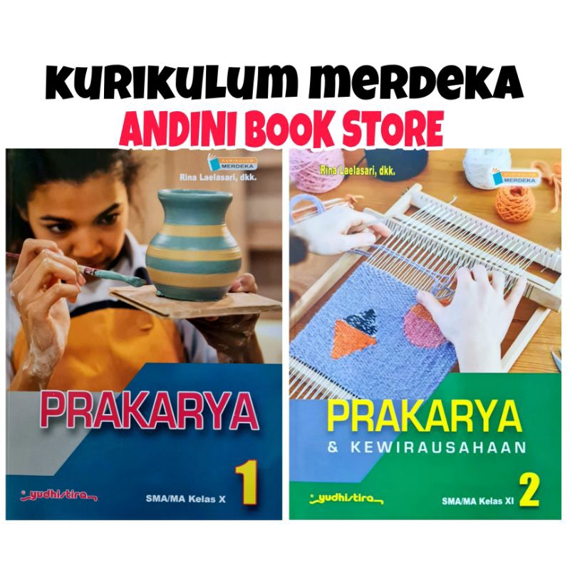 Jual BUKU PRAKARYA (YUDHISTIRA) KELAS 10 11 SMA KURIKULUM MERDEKA ...