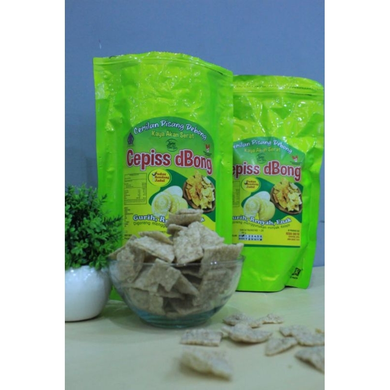 Jual Cemilan Pisang dBong / Cepiss dBong / Keripik Pohon Pisang ...