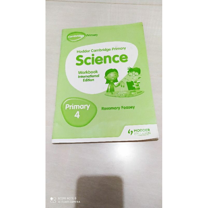 Jual Hodder Cambridge primary Science kelas 4 | Shopee Indonesia