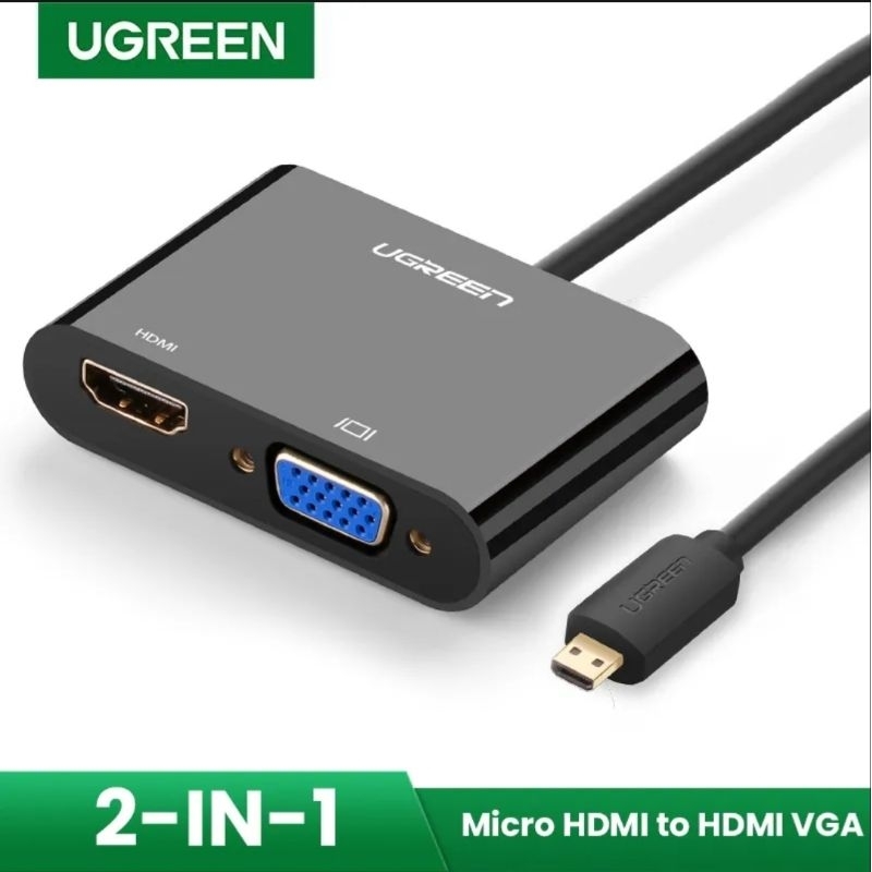 Jual Ugreen Kabel Micro Hdmi To Hdmi Male Vga Support D K For Pc