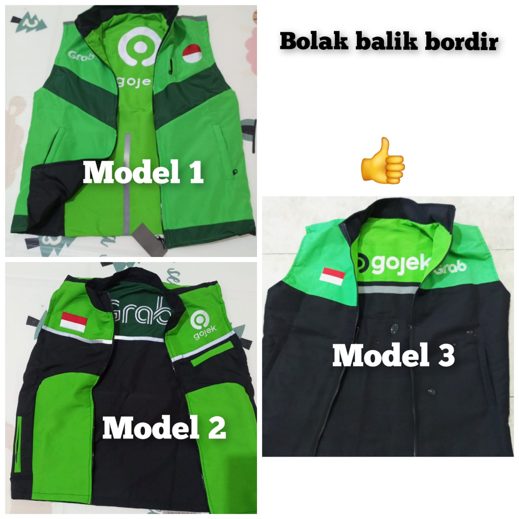 Jual ROMPI GR@B ROMPI GOJE ROMPI BB ROMPI DRIVE BORDIR | Shopee Indonesia