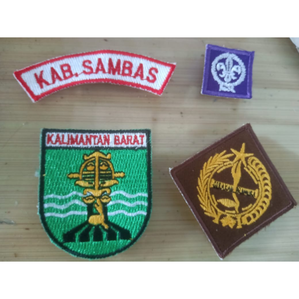Jual Bordiran Atribut pramuka putra-putri perset kab/kota | Shopee ...