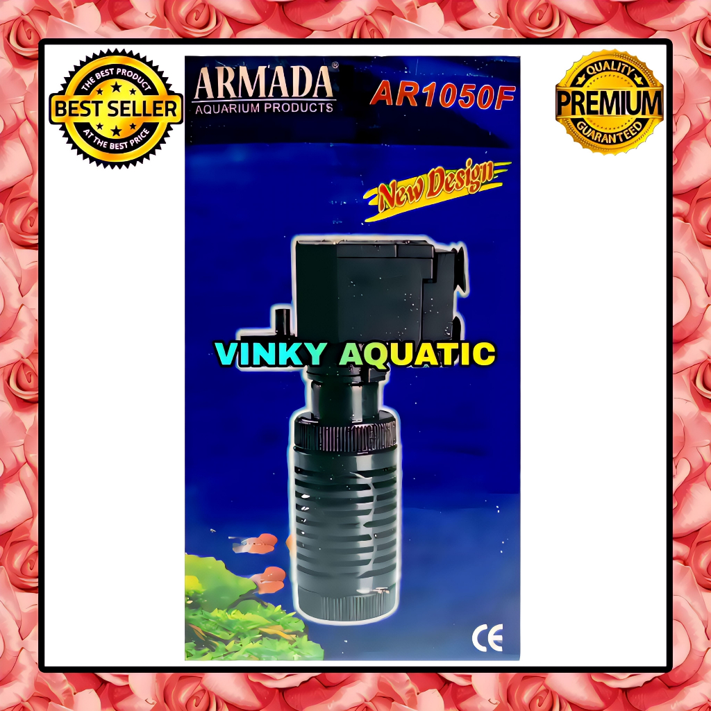 Jual MESIN POMPA FILTER ARMADA AQUARIUM INTERNAL FILTER AR1050F Shopee Indonesia