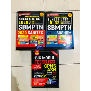 ( PROMO BUKU MURAH ORIGINAL ) BUKU SBMPTN SAINTEK / SOSHUM / TES CPNS ASN / SUKSES UTBK