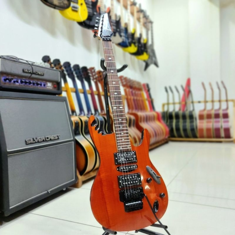 Jual Gitar Ibanez S Series Brown Updown Elektrik Listrik Shopee Indonesia