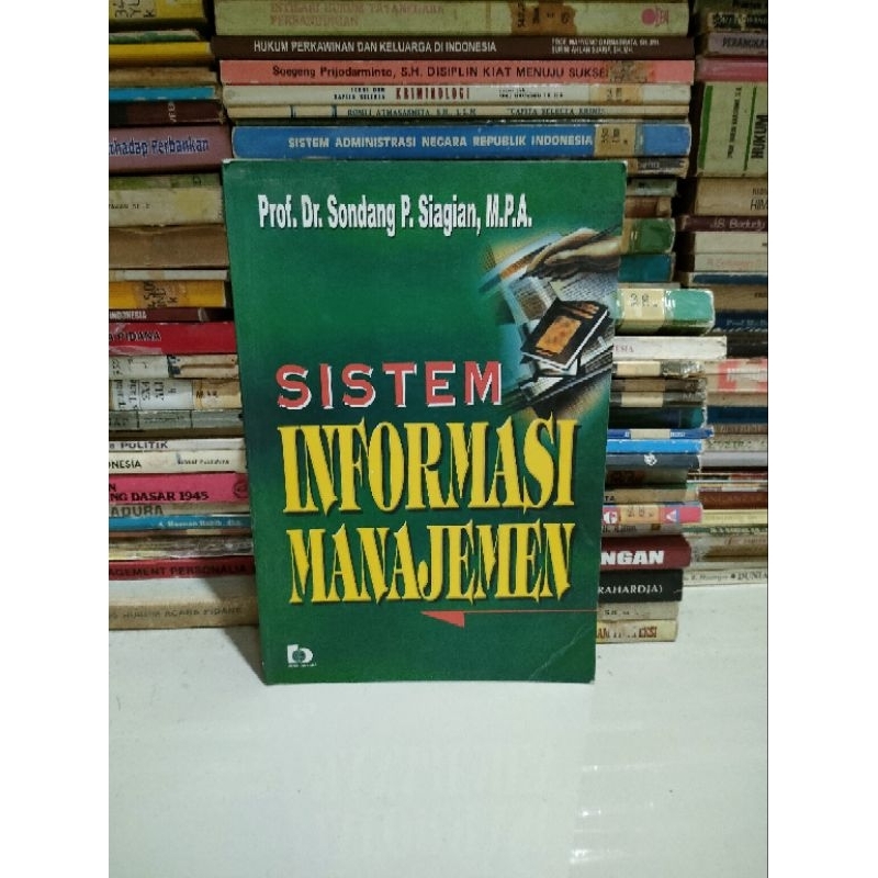 Jual Buku Original - Sistem Informasi Manajemen Oleh Sondang Siagian ...