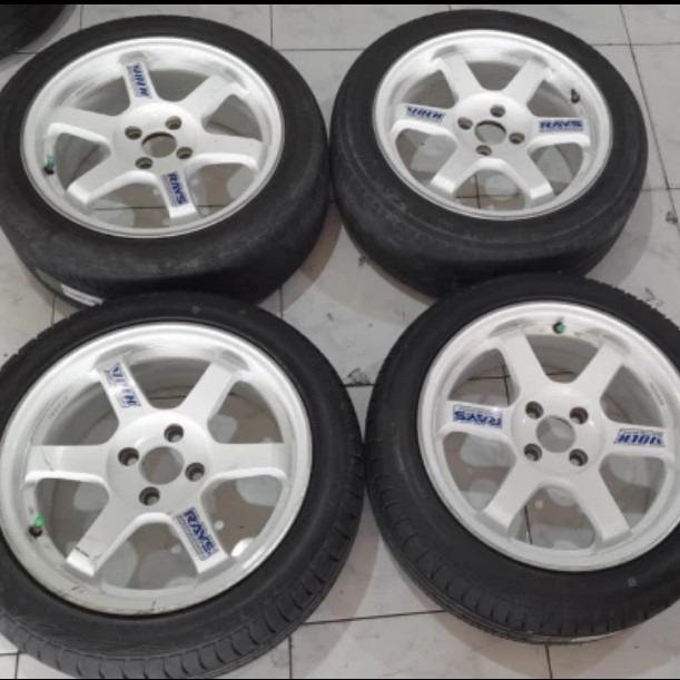 Jual VELG SEKEN TE37 RING 16X7 PNP BRIO AGYA CALYA VIOS CITY SIGRA Dll