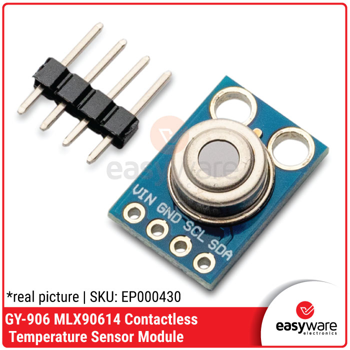 Jual GY-906 GY 906 MLX90614ESF Contactless Temperature sensor module ...