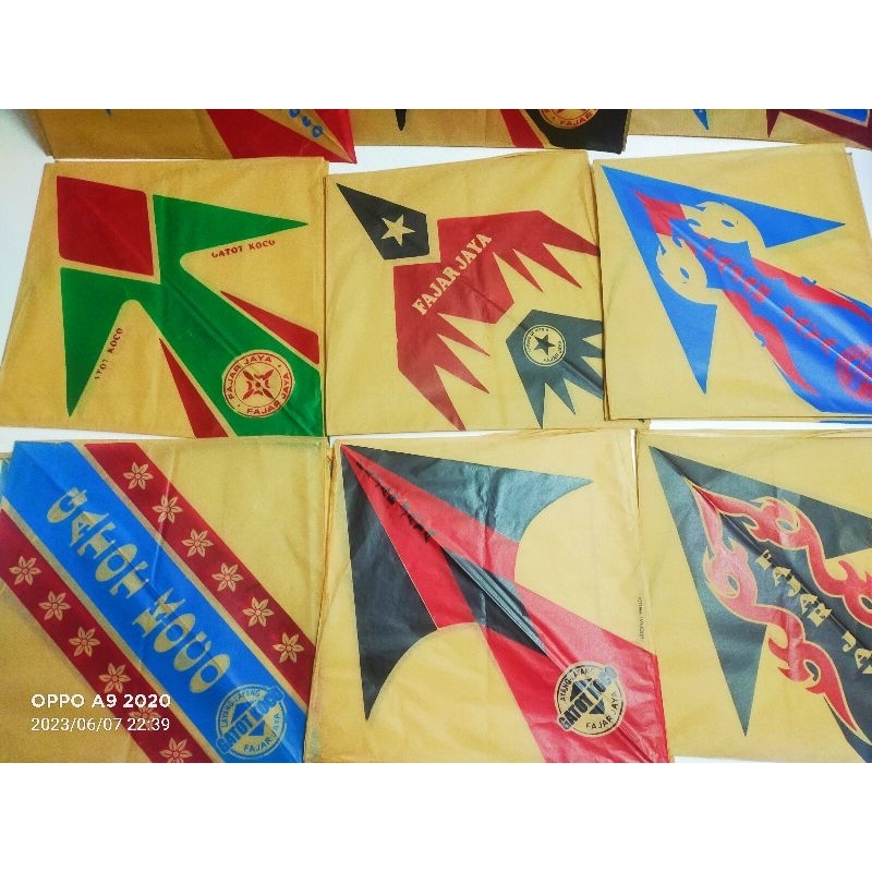 Jual layanga Sukhoi kertas coklat lilitan min order 40 pcs | Shopee ...