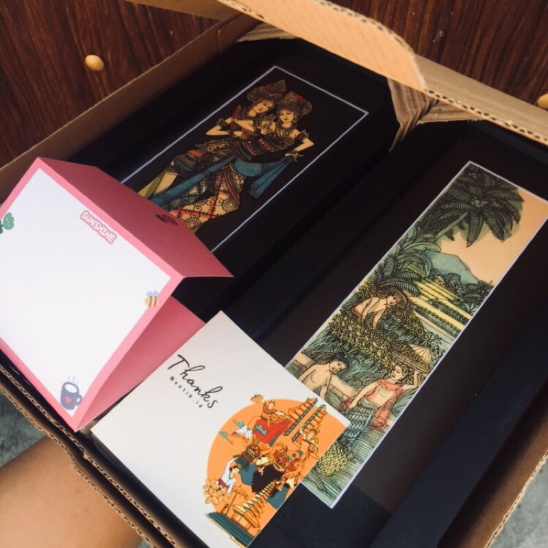 Jual Gift Box Frame Etnik Bali | Shopee Indonesia