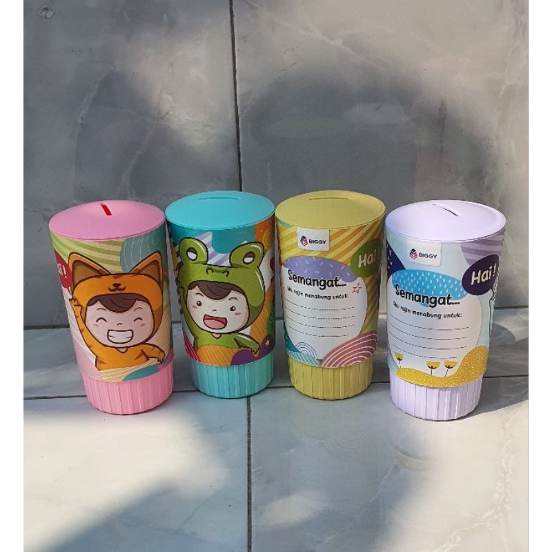 Jual Celengan plastik Biggy - Celengan anak anak | Shopee Indonesia