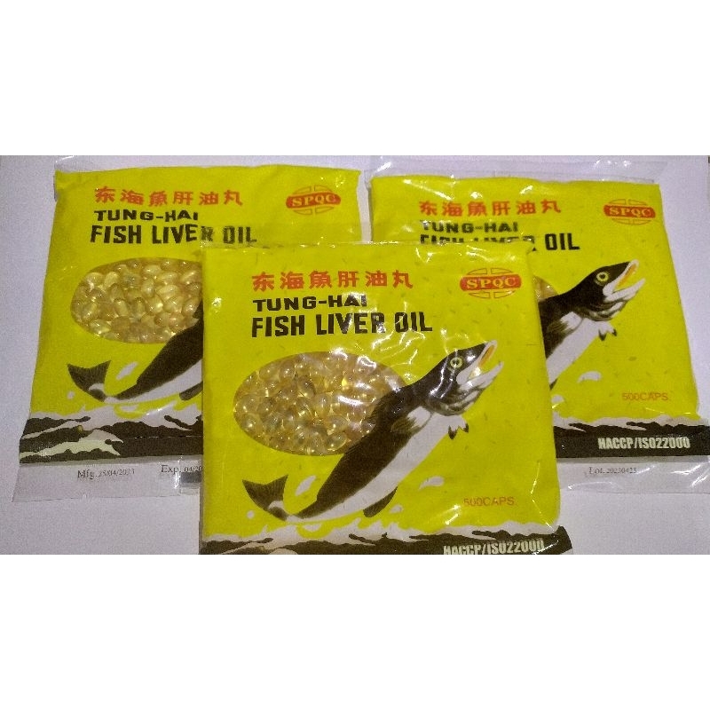 Jual Minyak ikan Tung Hai (Fish liver oil) Shopee Indonesia