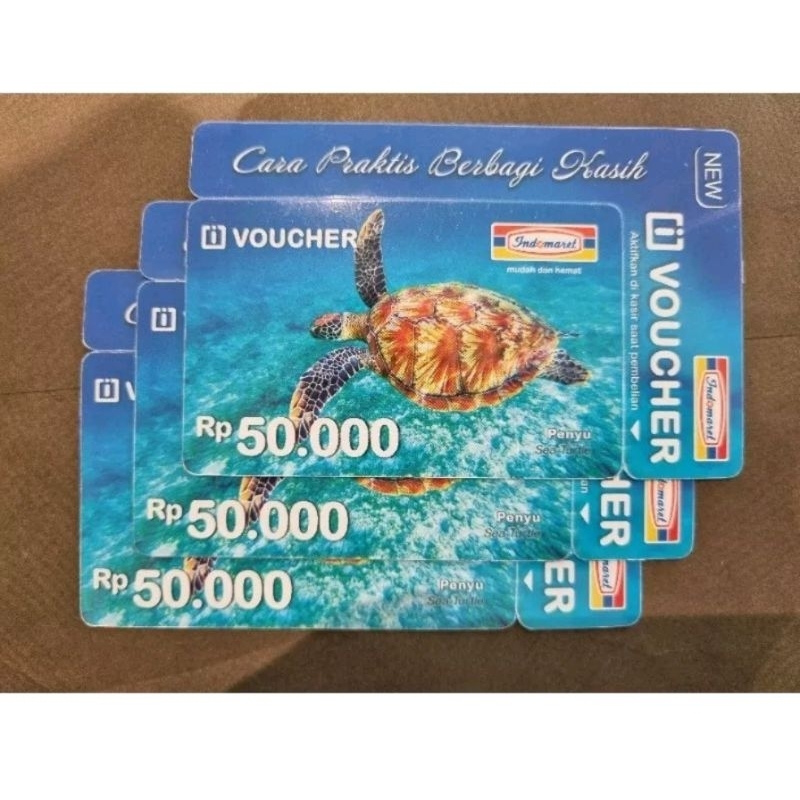 Jual Voucher Belanja Indomaret Nominal 100.000 Atau 50.000 | Shopee ...