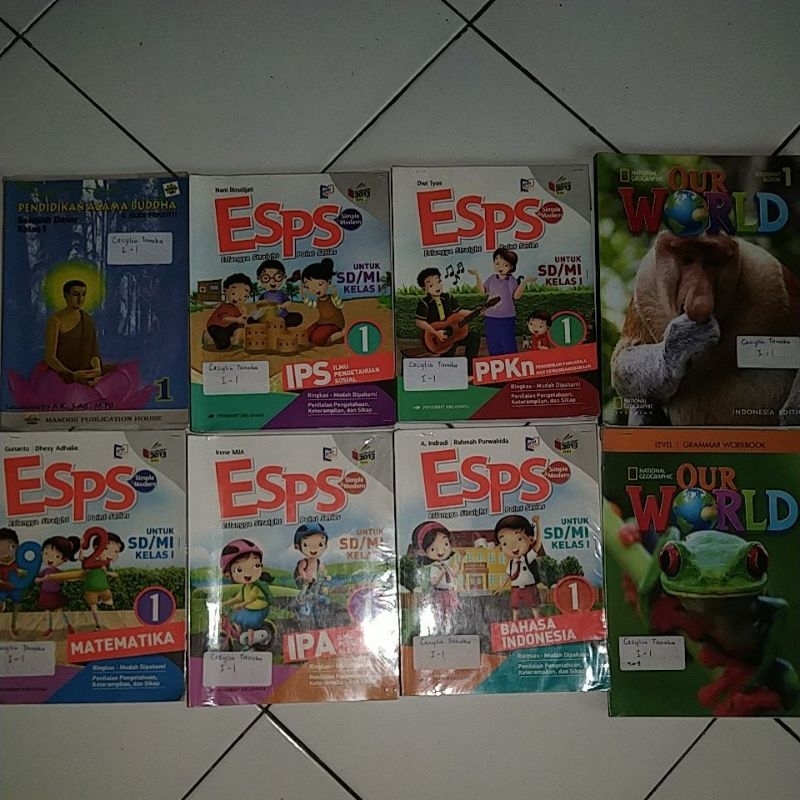 Jual Buku Kelas 1 Sd | Shopee Indonesia