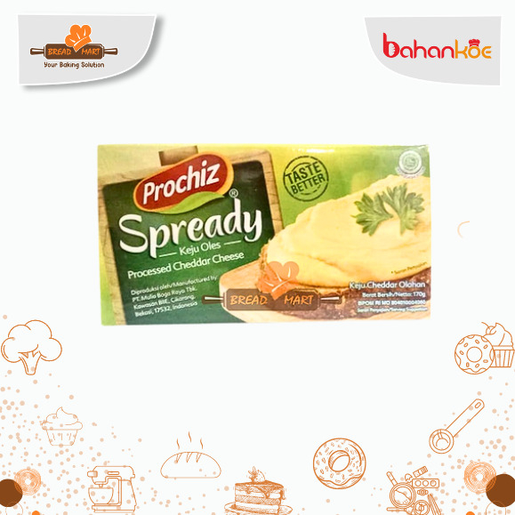 Jual PROCHIZ CHEESE SPREADY 160GR KEJU PROCHIZ Shopee Indonesia