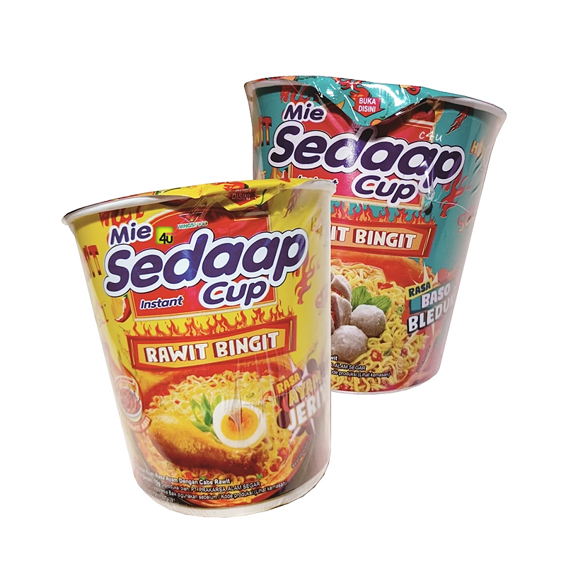 Jual Mie Sedaap Rawit Bingit Rasa Ayam Jerit Baso Bleduk Cup Shopee