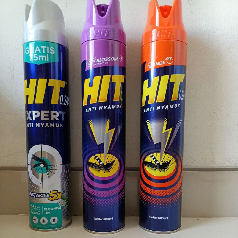 Jual HIT Anti Nyamuk & Kecoa 600ml | Shopee Indonesia