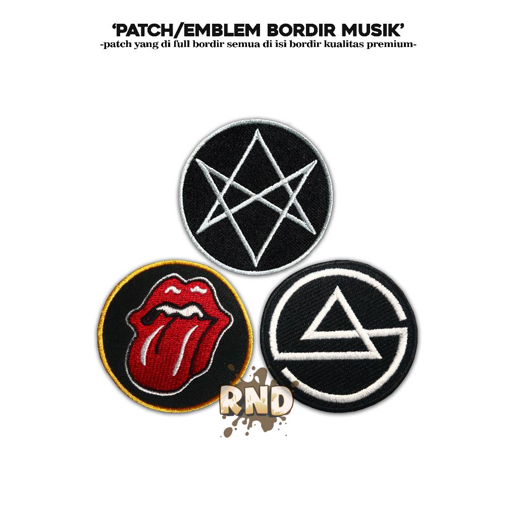 Jual Patch Bordir Linkin Park Emblem Musik Tempelan Jahit Aksesoris ...