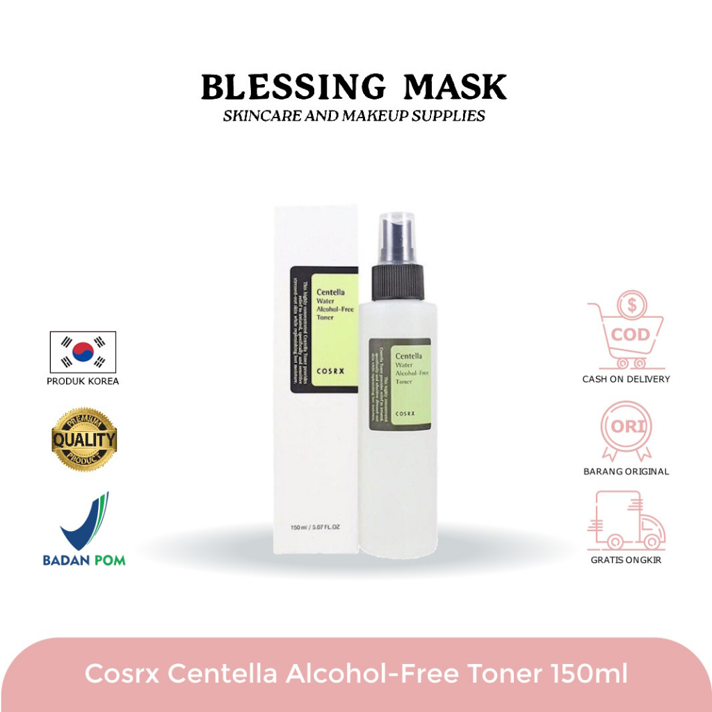 Jual COSRX Centella Water Alcohol-Free Toner - 150mL | Shopee Indonesia