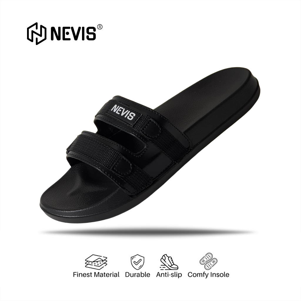 Jual Nevis Nvs Sandal Slop Pria Slide Slip On Sendal Anti Licin