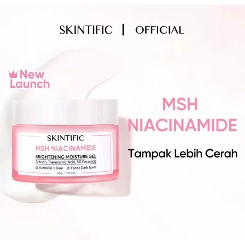 Jual Skintific Msh Niacinamide Brightening Moisture Gel G Shopee