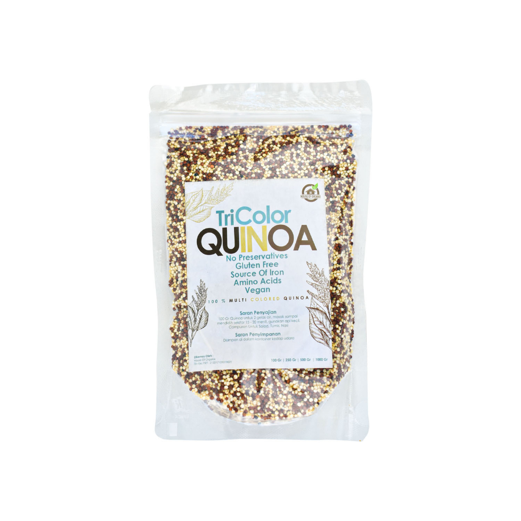 Jual Organic Tri Color Quinoa 250 Gr Shopee Indonesia