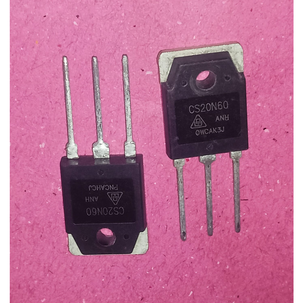 2x 20W60C3 N-Kanal FET – 20A 600V, TO-3P/TO-247 P Produktbild-Vorschau 2