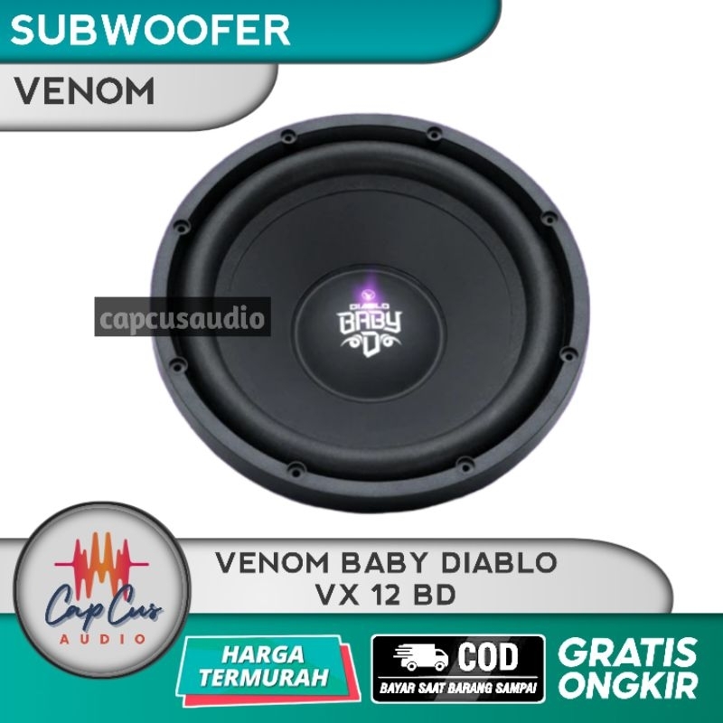 Jual Subwoofer Inch Venom Baby Diablo Vx Bd Subwoofer Venom Inch Shopee Indonesia