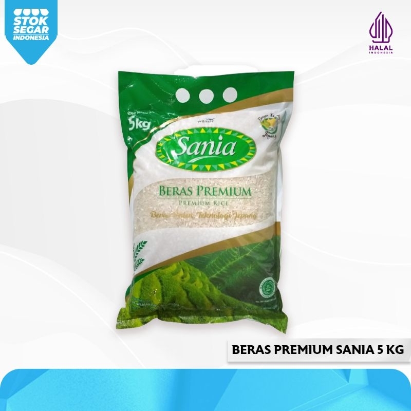 Jual Beras Premium Sania 5kg | Shopee Indonesia