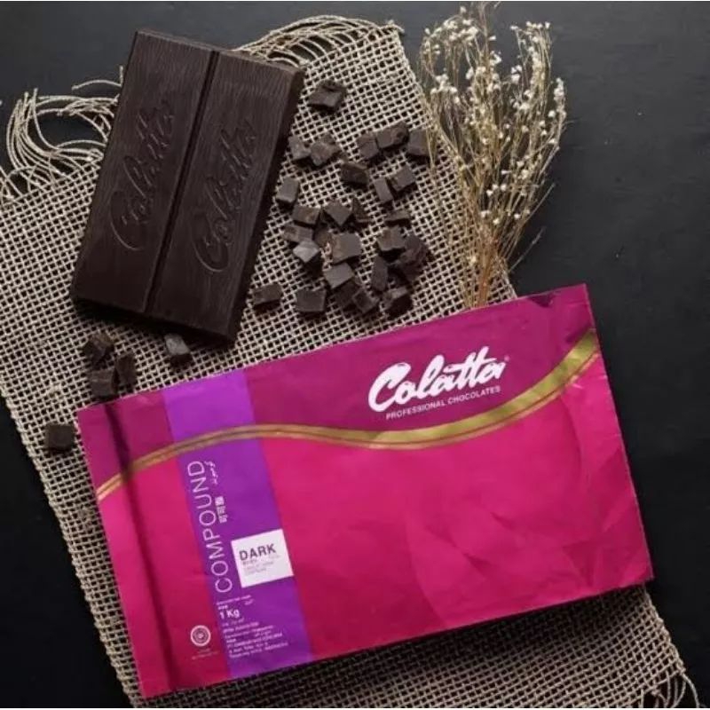 Jual Colatta Dark Compound 1/2kg (repack) | Shopee Indonesia