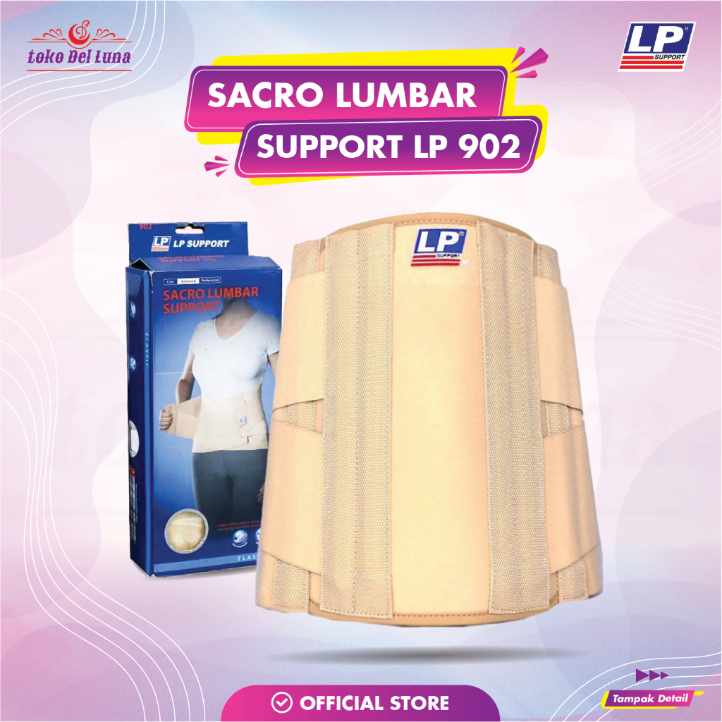 Jual LP SUPPORT LP 902 Sacro Lumbar Support Dekker Punggung Shopee