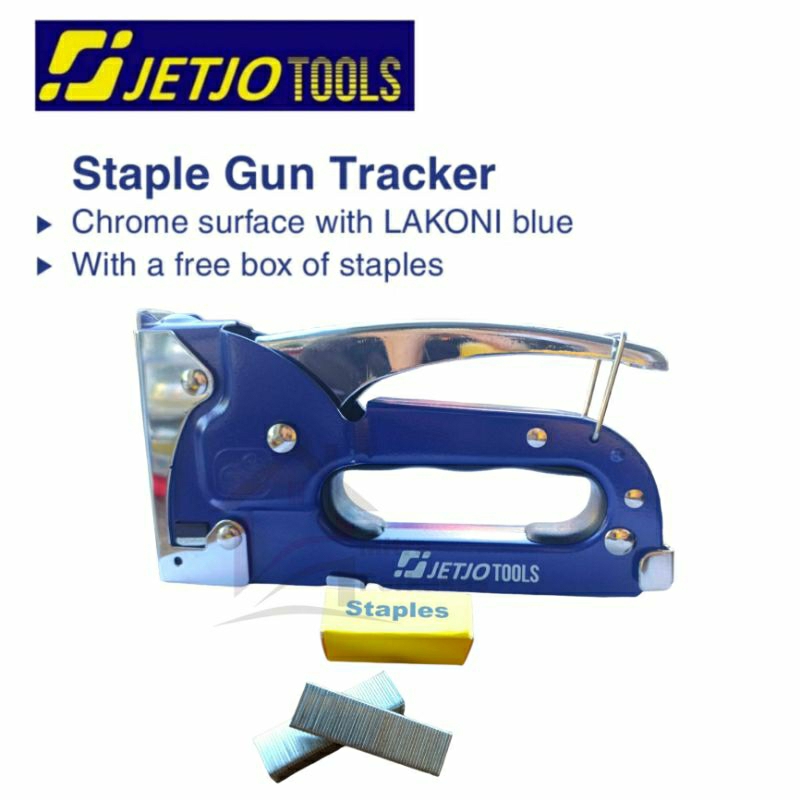 Jual Jetjo Tools Staple Gun Tracker 4 8Mm Staples Stapler Tembak