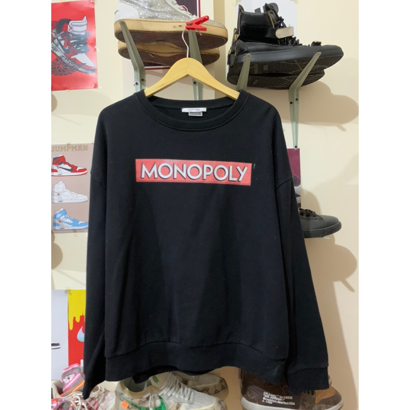 Monopoly sweatshirt zara best sale