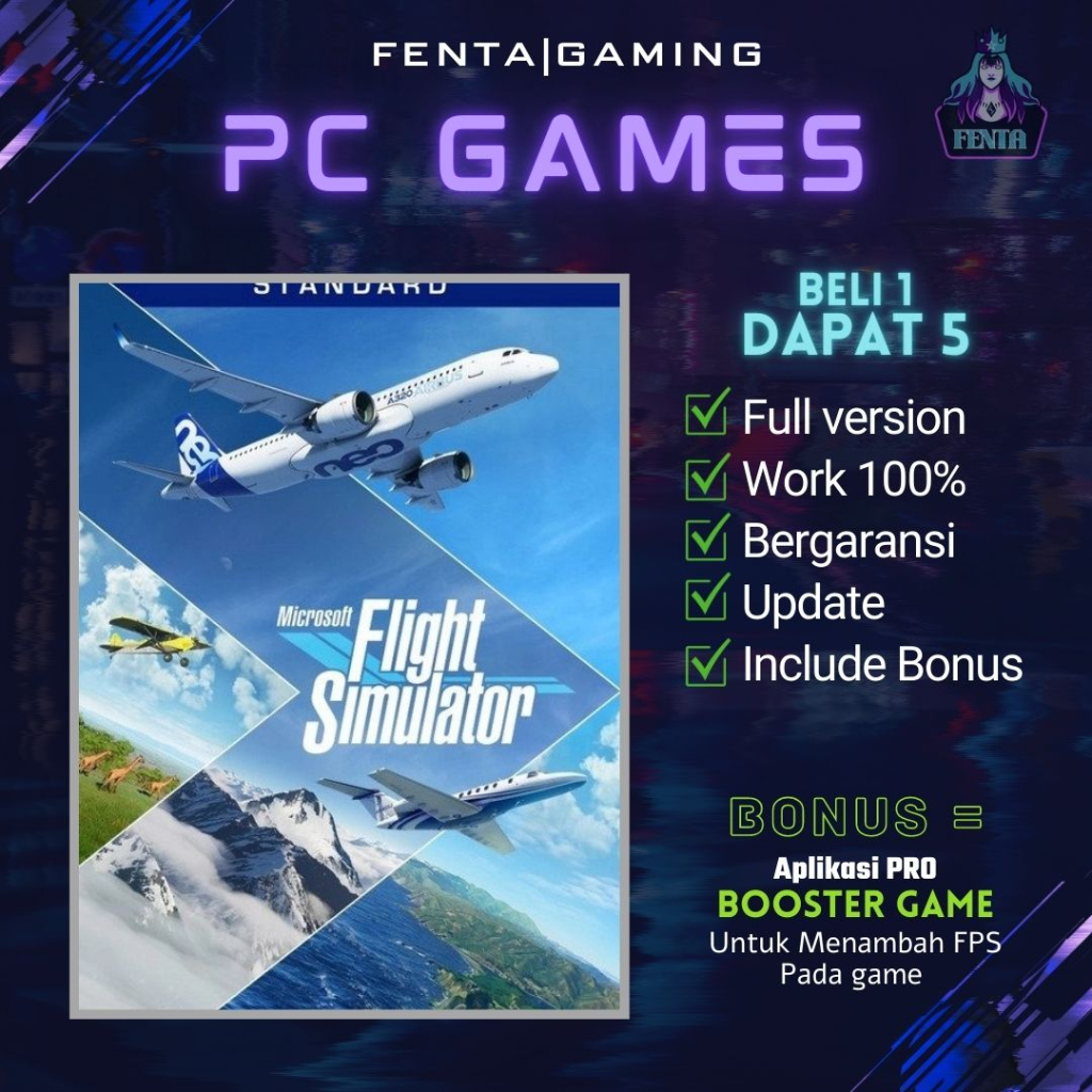 Jual MICROSOFT FLIGHT SIMULATOR 2020 - GAME PC - GAME LAPTOP | Shopee ...