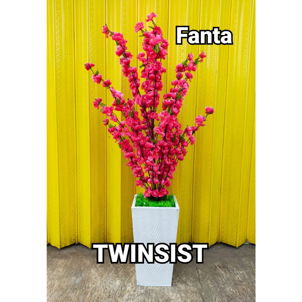 Jual TERMURAH Pohon Sakura Imlek Meihua Blossom Plastik Artificial ...