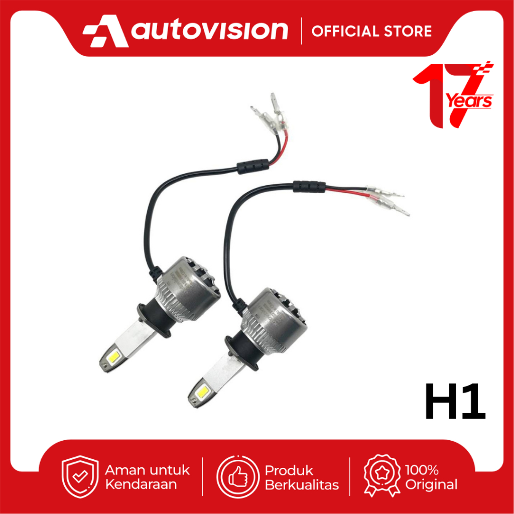 Jual Headlamp Foglamp Mobil Autovision Led Xandway V V Watt K Putih Shopee