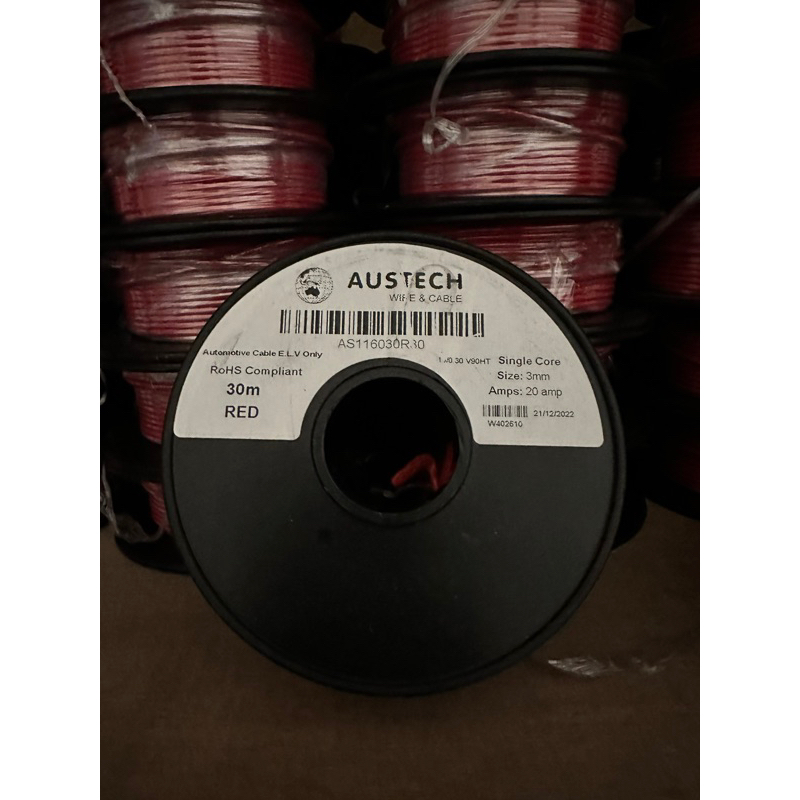 Jual Cable Automotive Austech 3mm | Shopee Indonesia